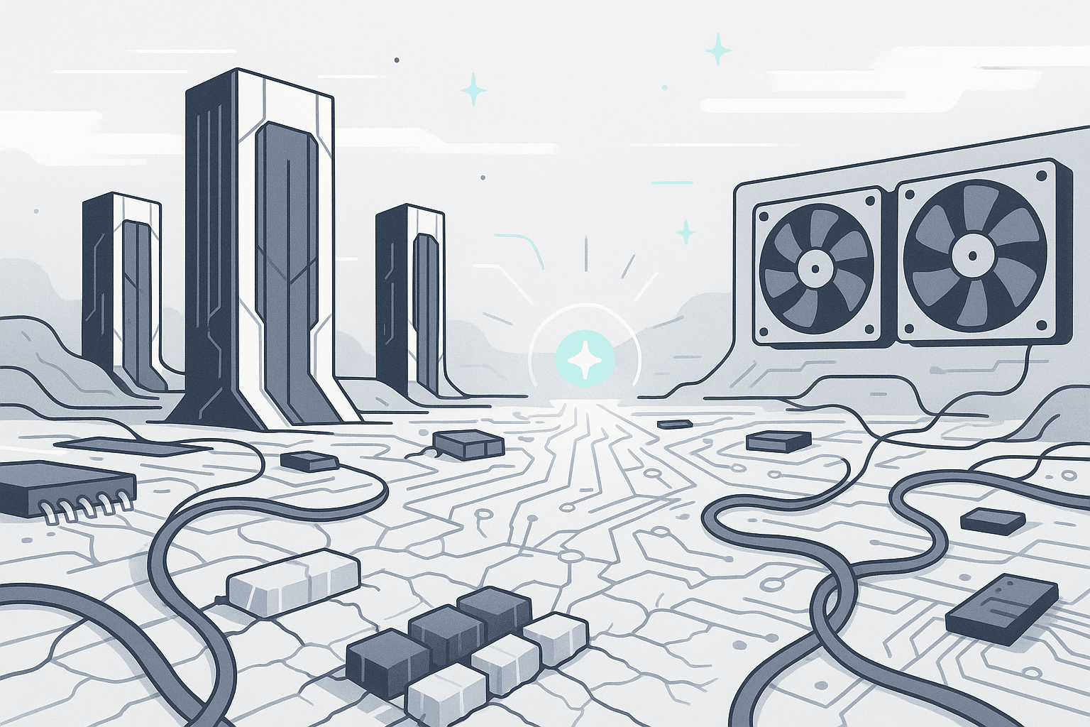 AMD MI300X optimization visualization showing performance improvements