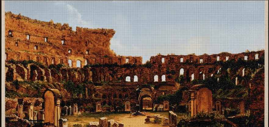 Interior of the Colosseum, Rome (1832) — Thomas Cole